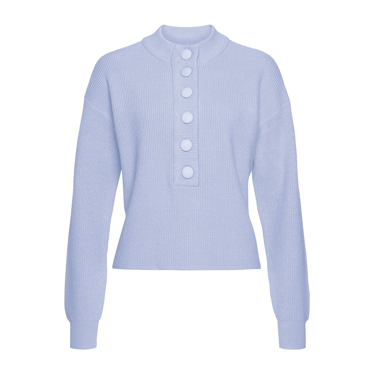 LASCANA Strickpullover blau SE6221 LASCANA Strickpullover blau SE6221