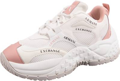 ARMANI EXCHANGE Sneakers Low creme/rosa