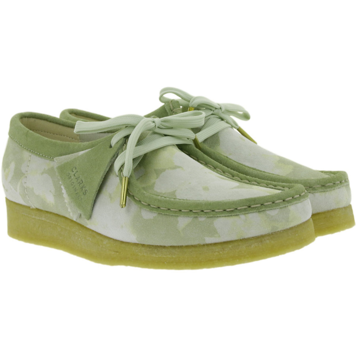 Clarks Schnür-Schuhe grün