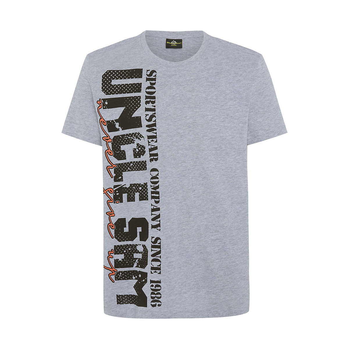 Uncle Sam T-Shirt aus soften Single-Jersey T-Shirts grau