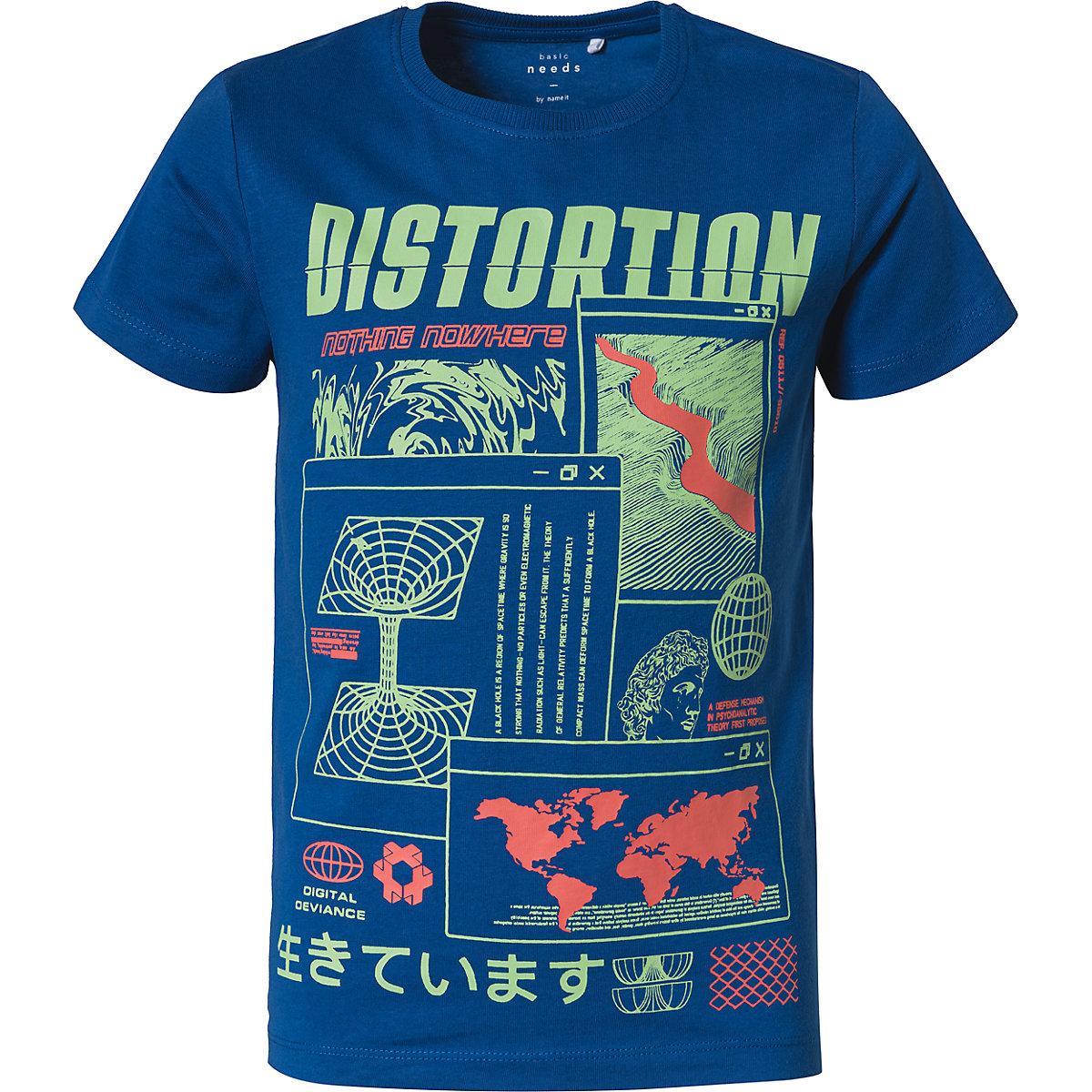 name it T-Shirt NKMVICTOR für Jungen blau name it T-Shirt NKMVICTOR für Jungen blau