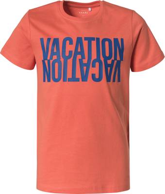 name it T-Shirt NKMVICTOR für Jungen koralle