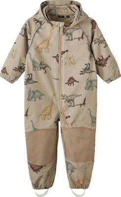 name it Softshelloverall NMMALFA für Jungen braun