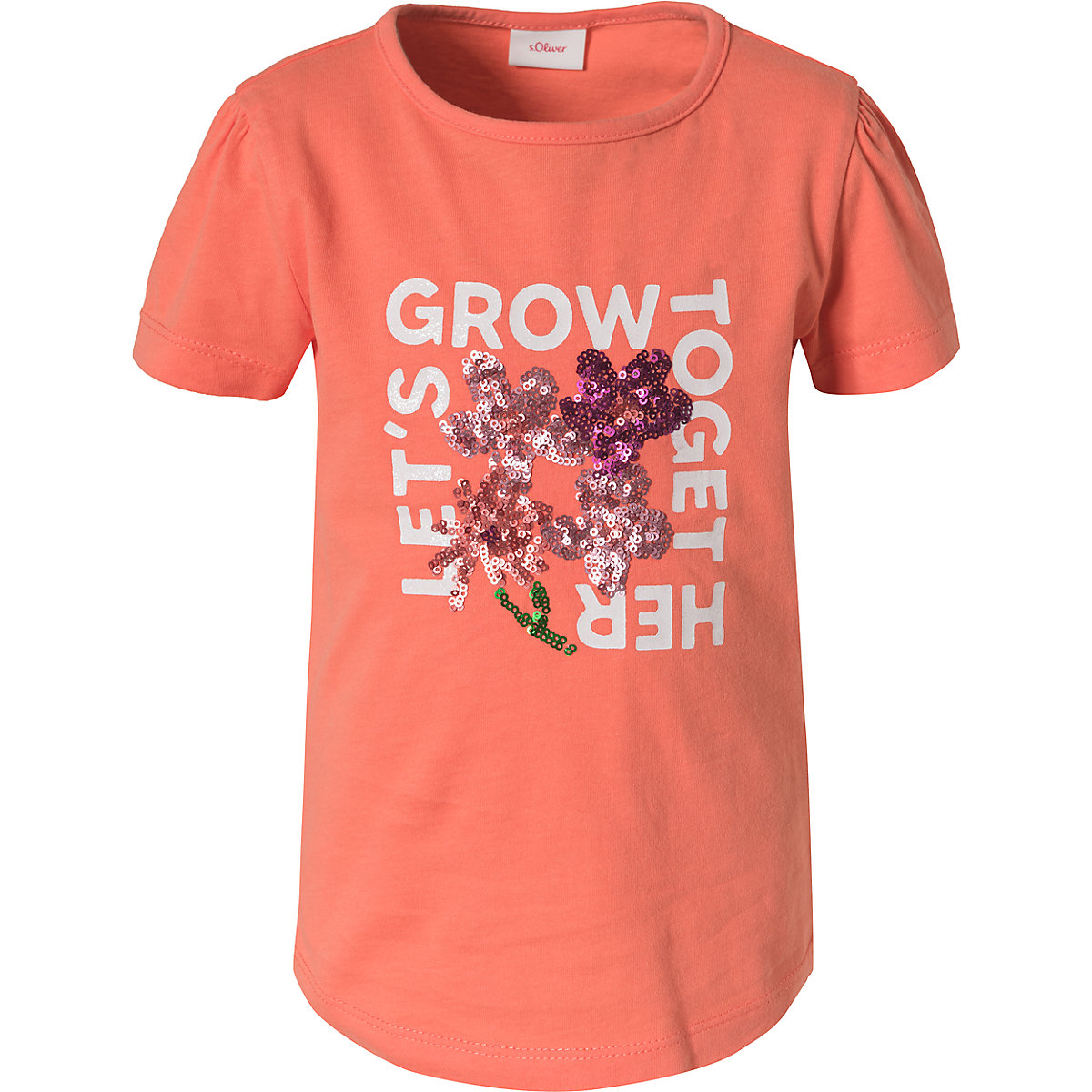 s.Oliver T-Shirt für Mädchen orange