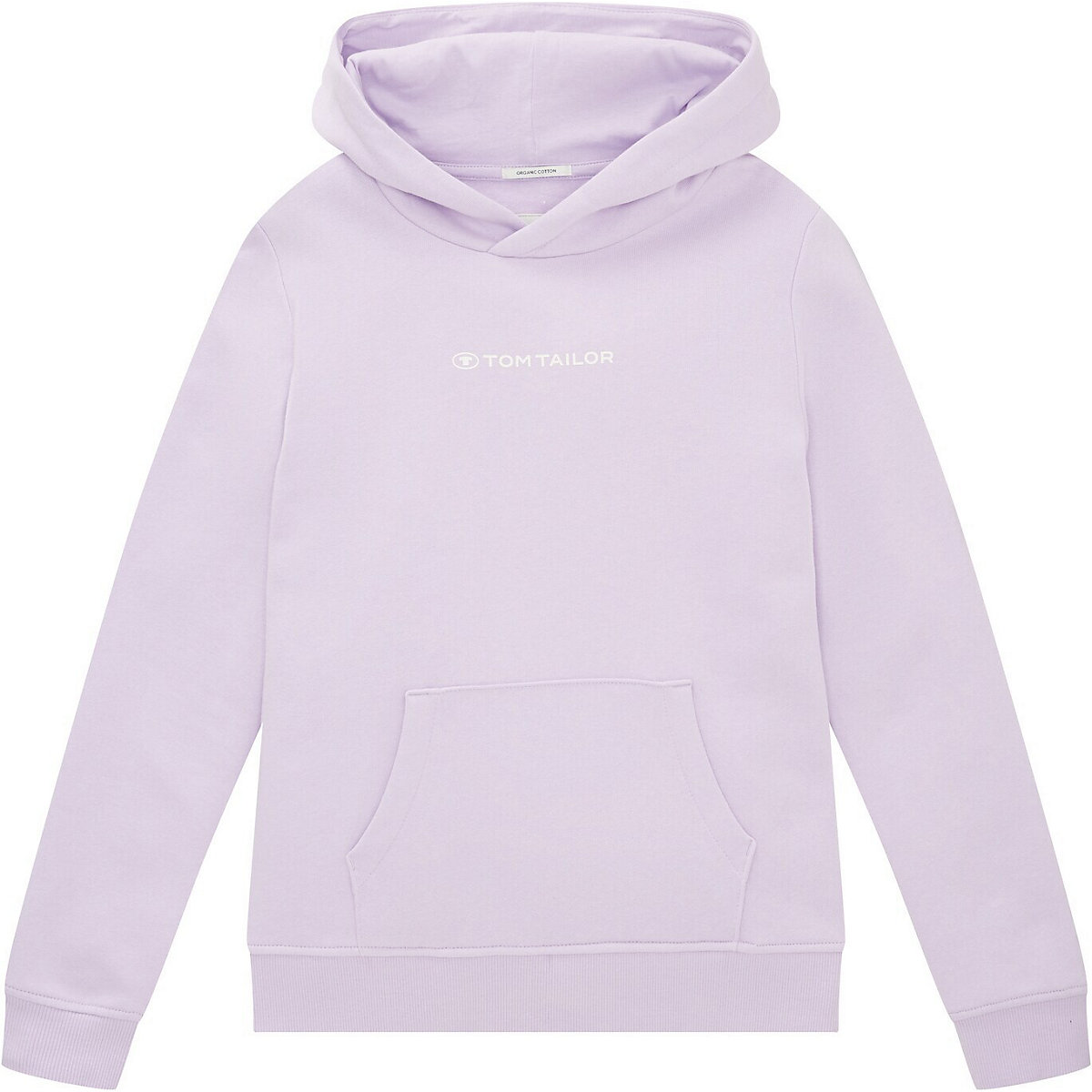 TOM TAILOR Strick & Sweatshirts Hoodie mit Logo Print Sweatjacken helllila TOM TAILOR Strick & Sweatshirts Hoodie mit Logo Print Sweatjacken helllila