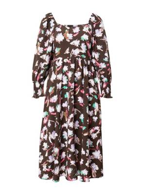 VERO MODA Kleid Anja Salina dunkelbraun