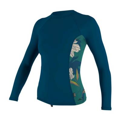 O'NEILL Rash Guard Side Print L/S für Damen blau Modell 1