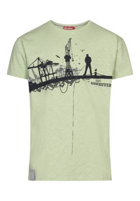 T-Shirts Derbe grün Hafenschiffer