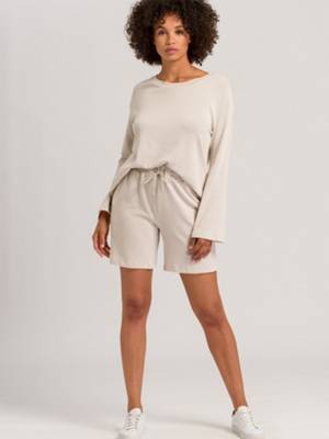 HANRO Longsleeve Summer Knits Langarmshirts hellrosa YN8426