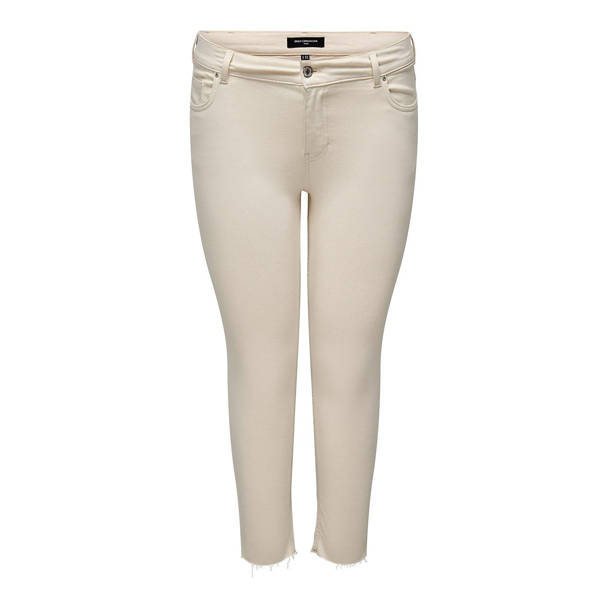 ONLY CARMAKOMA Skinny Fit Jeans Übergröße Plus Size Denim CARWILLY beige