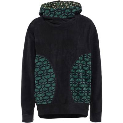 Blutsgeschwister Fleecehoodie Patch and Match schwarz