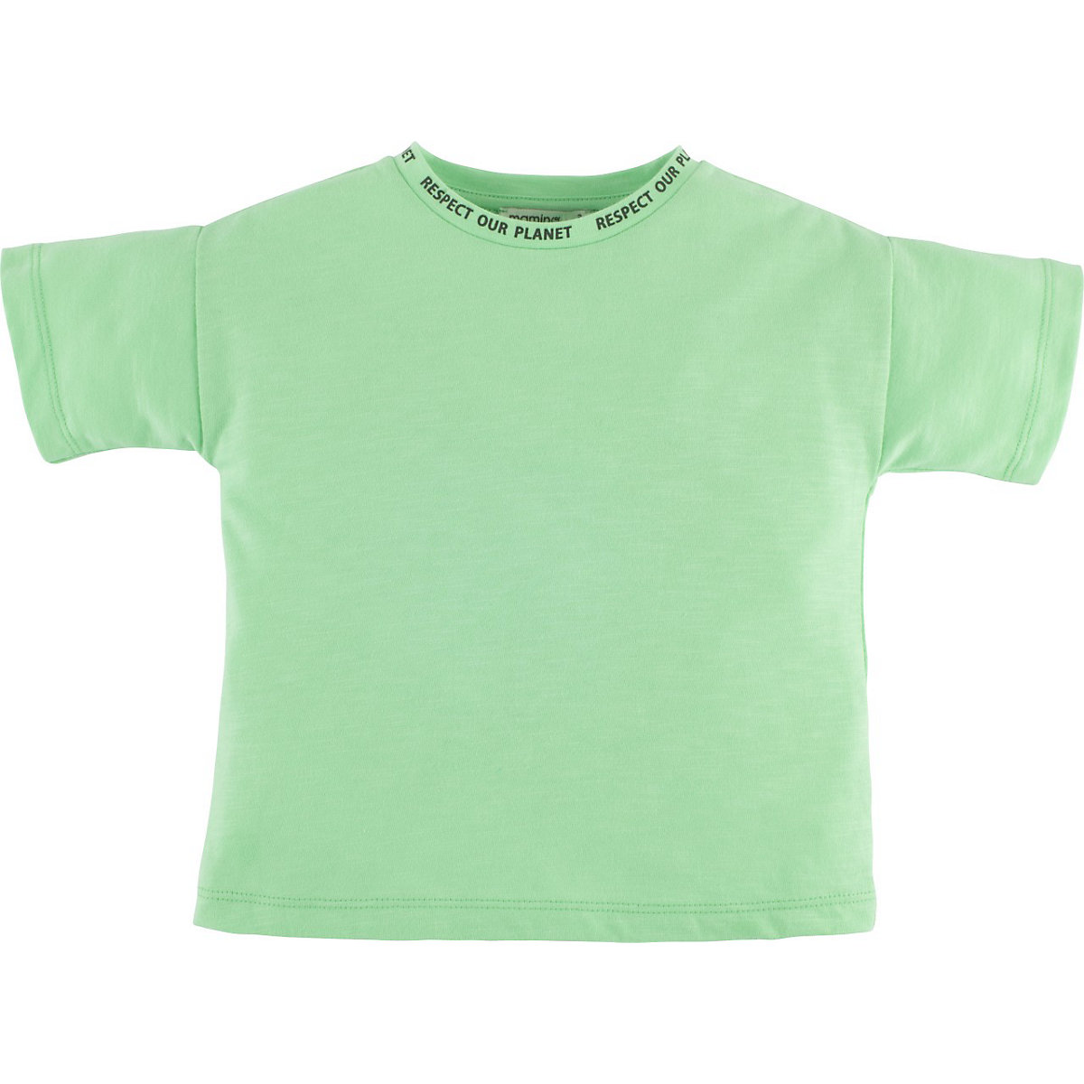 mamino Jungen T-Shirt -respect our planet T-Shirts grün