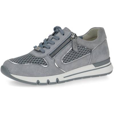 CAPRICE Schnürhalbschuhe grau