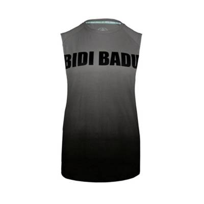 BIDI BADU® Lata Crucis Move Printed Tank T-Shirts grau/schwarz