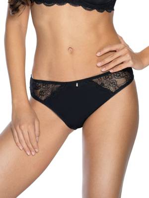 Viania Damen Slip Ava Slips schwarz