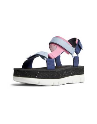 CAMPER Oruga Up Klassische Sandalen blau-kombi