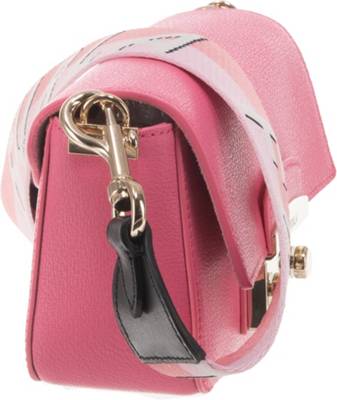 Furla, Metropolis Mini C.body Webbing Strap Umhängetasche, pink