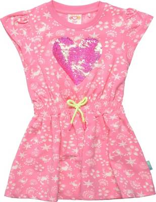 JETTE BY STACCATO Kinder Jerseykleid mit Wendepailletten bordeaux