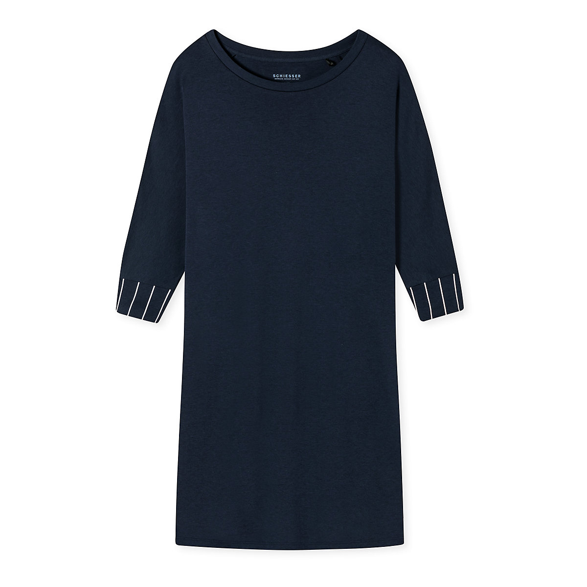 SCHIESSER Sleepshirt Modern Nightwear Nachthemden dunkelblau