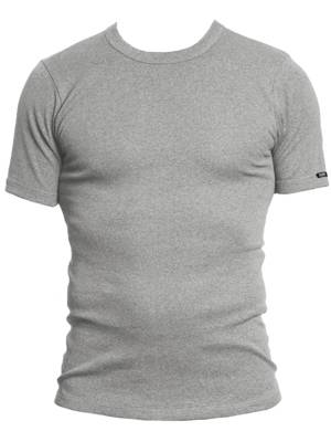 Kumpf Body Fashion 4er Sparpack Herren T-Shirt Bio Cotton Unterhemden hellgrau YB9944