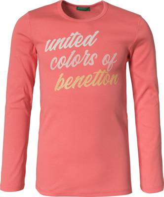 United Colors of Benetton Langarmshirt für Mädchen pink Modell 1