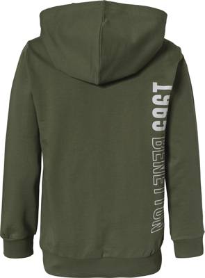 United Colors of Benetton Kapuzenpullover für Jungen dunkelgrün