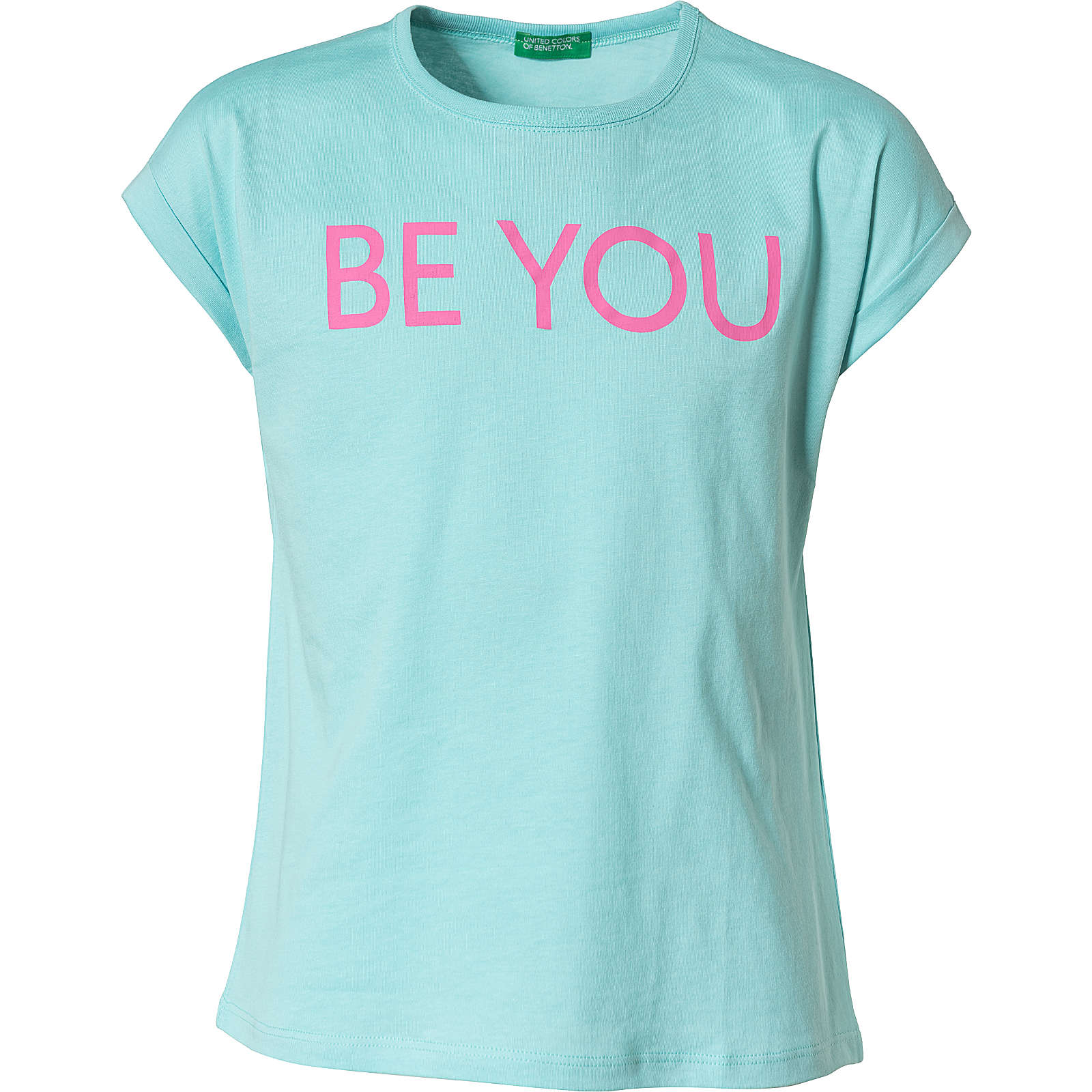 United Colors of Benetton T-Shirt für Mädchen sand Mädchen Gr. 122