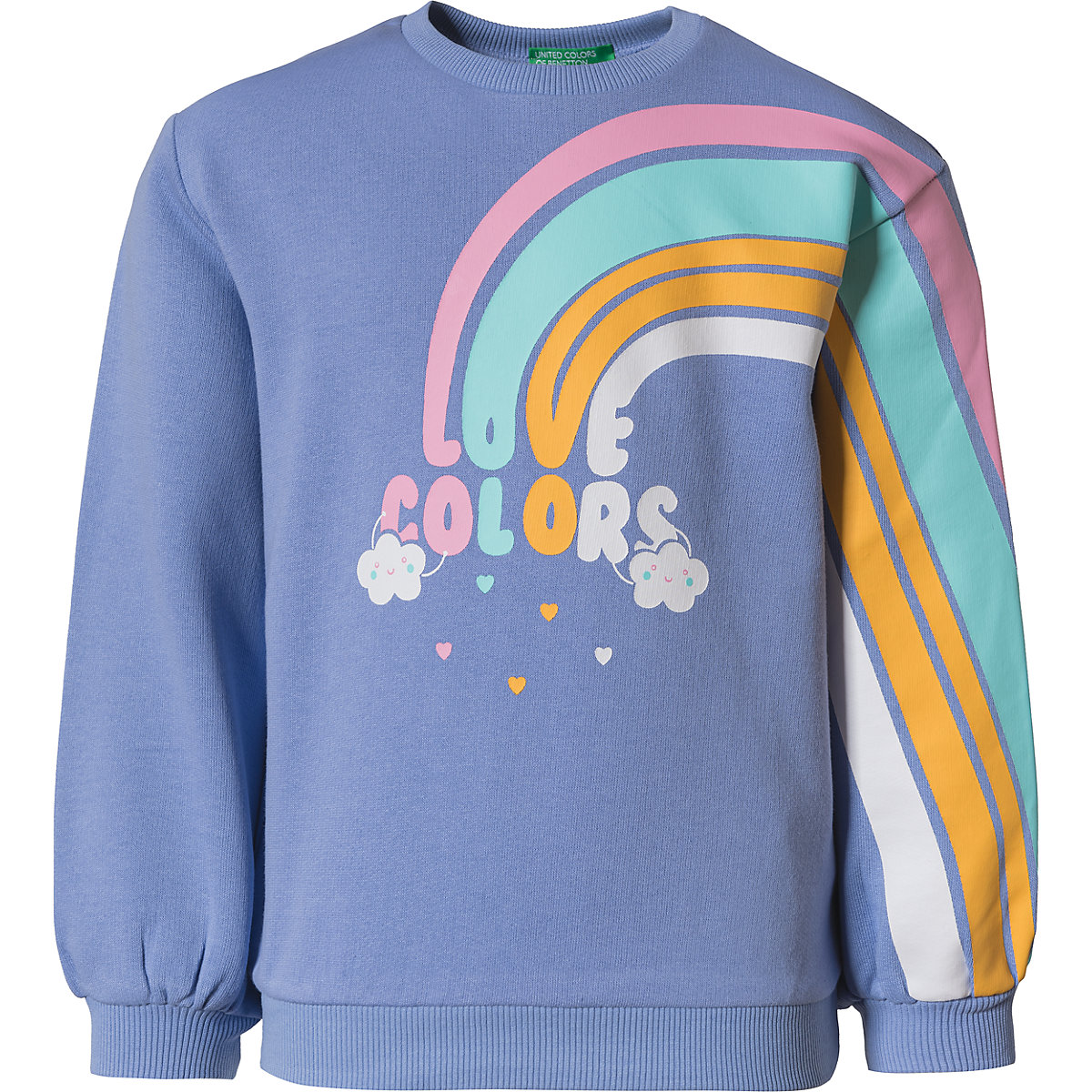 United Colors of Benetton Sweatshirt für Mädchen lila