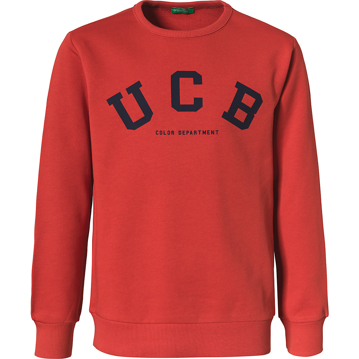 United Colors of Benetton Sweatshirt für Jungen braun/rot