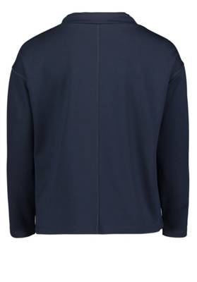 Betty Barclay Betty Barclay Sweatshirt mit hohem Kragen blau