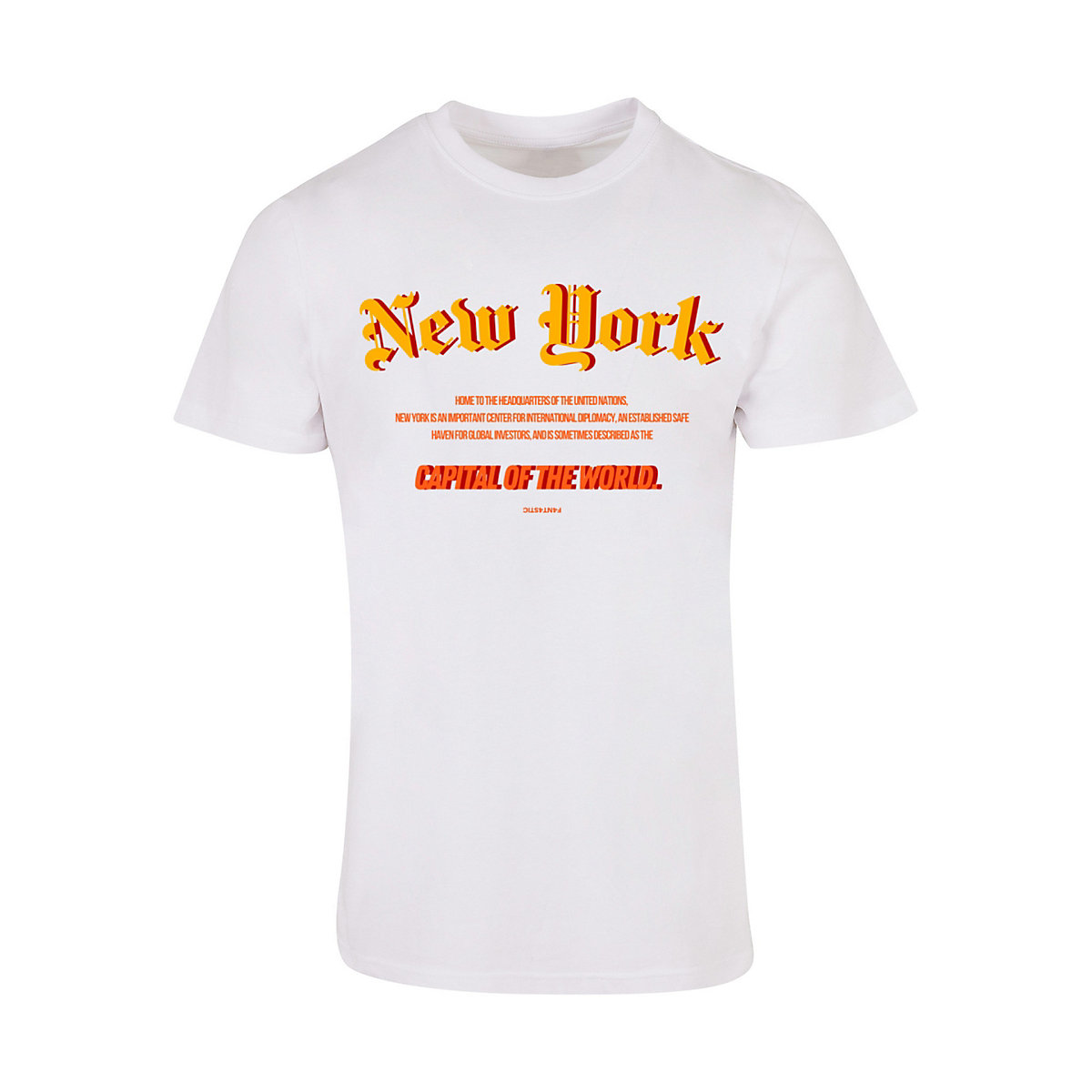F4NT4STIC New York TEE UNISEX T-Shirts weiß