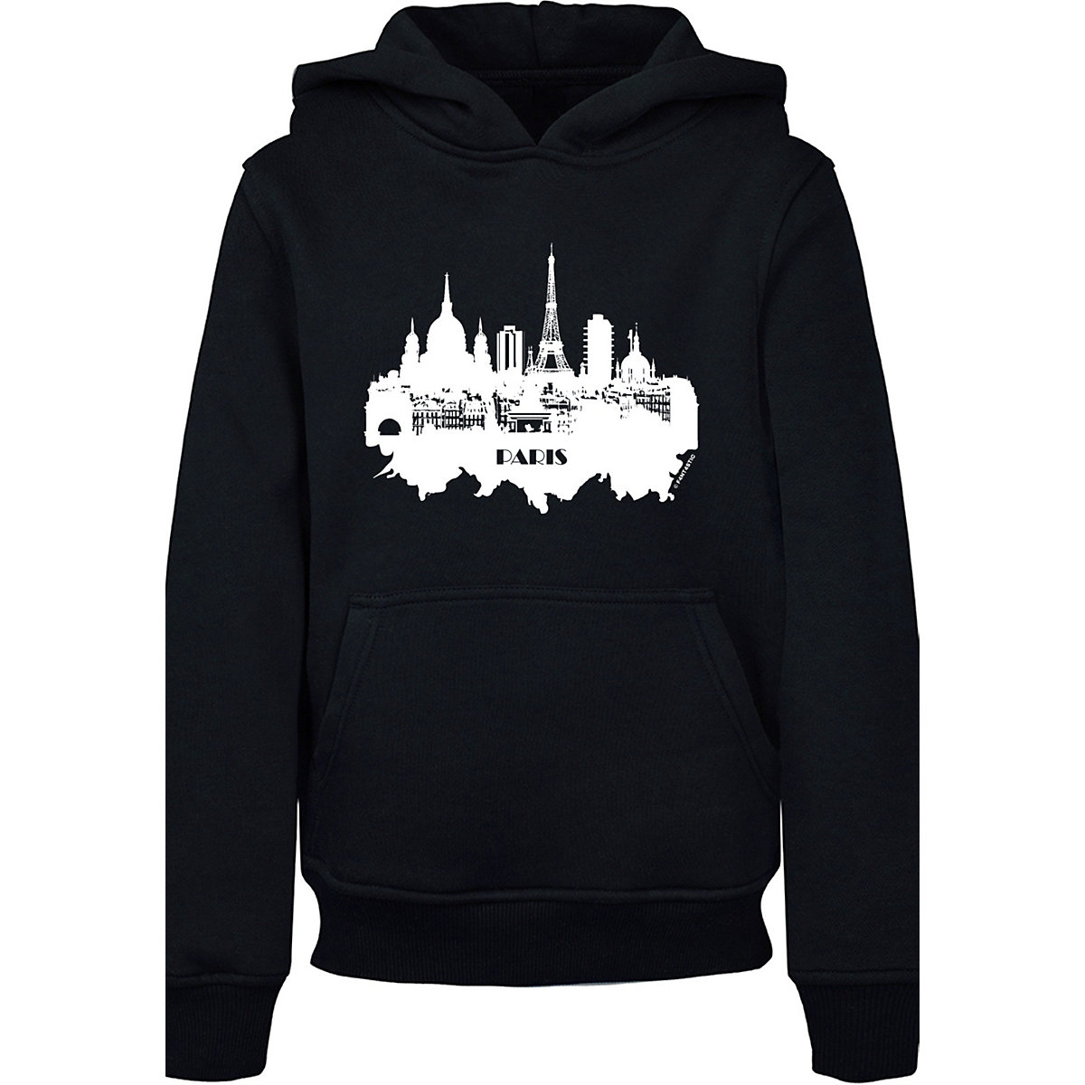F4NT4STIC PARIS SKYLINE HOODIE UNISEX Kapuzenpullover schwarz F4NT4STIC PARIS SKYLINE HOODIE UNISEX Kapuzenpullover schwarz