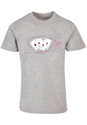 F4NT4STIC Spielkarten A T-Shirts grau
