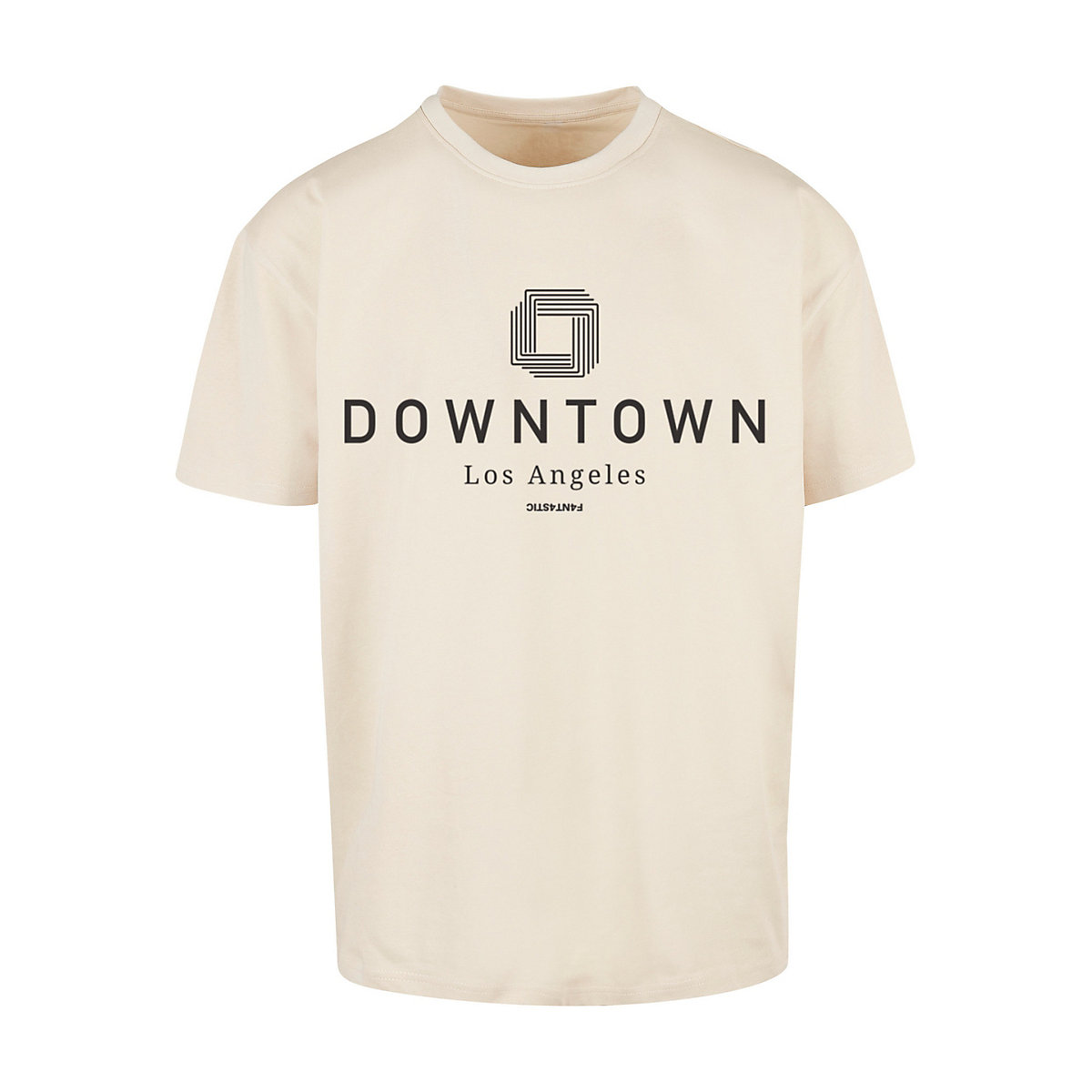 F4NT4STIC Downtown LA OVERSIZE TEE T-Shirts sand