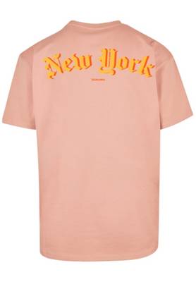 F4NT4STIC New York Orange OVERSIZE TEE T-Shirts beige