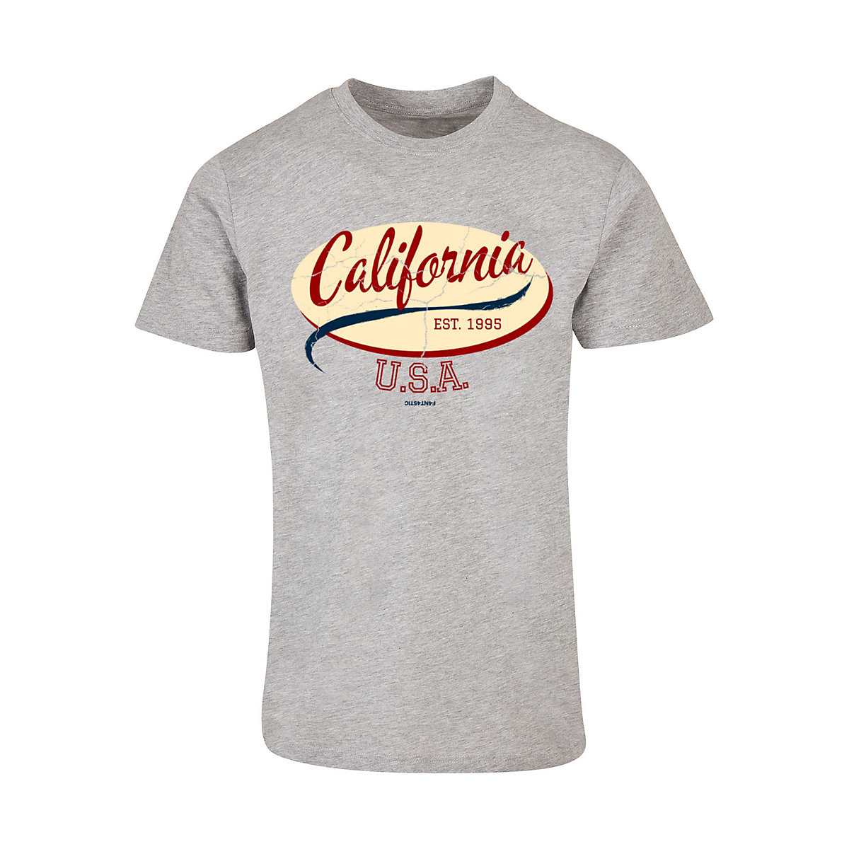 F4NT4STIC California TEE UNISEX T-Shirts grau