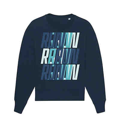Sweatshirt Run, Run, Run blue Pullover