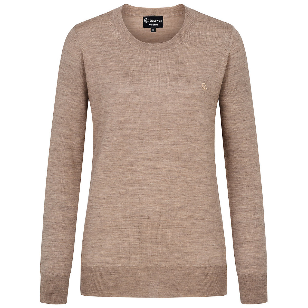 Giesswein Giesswein Wollpullover Light Rundhals Damen Kapuzenpullover sand Giesswein Giesswein Wollpullover Light Rundhals Damen Kapuzenpullover sand