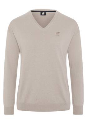 POLO SYLT Strickpullover mit Kaschmiranteil Pullover rosa