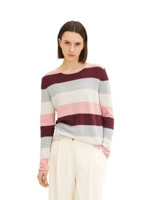 TOM TAILOR Pullover rosa