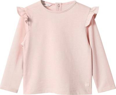 MANGO Baby Langarmshirt für Mädchen rosa