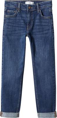 MANGO Jeanshose für Jungen blau/beige