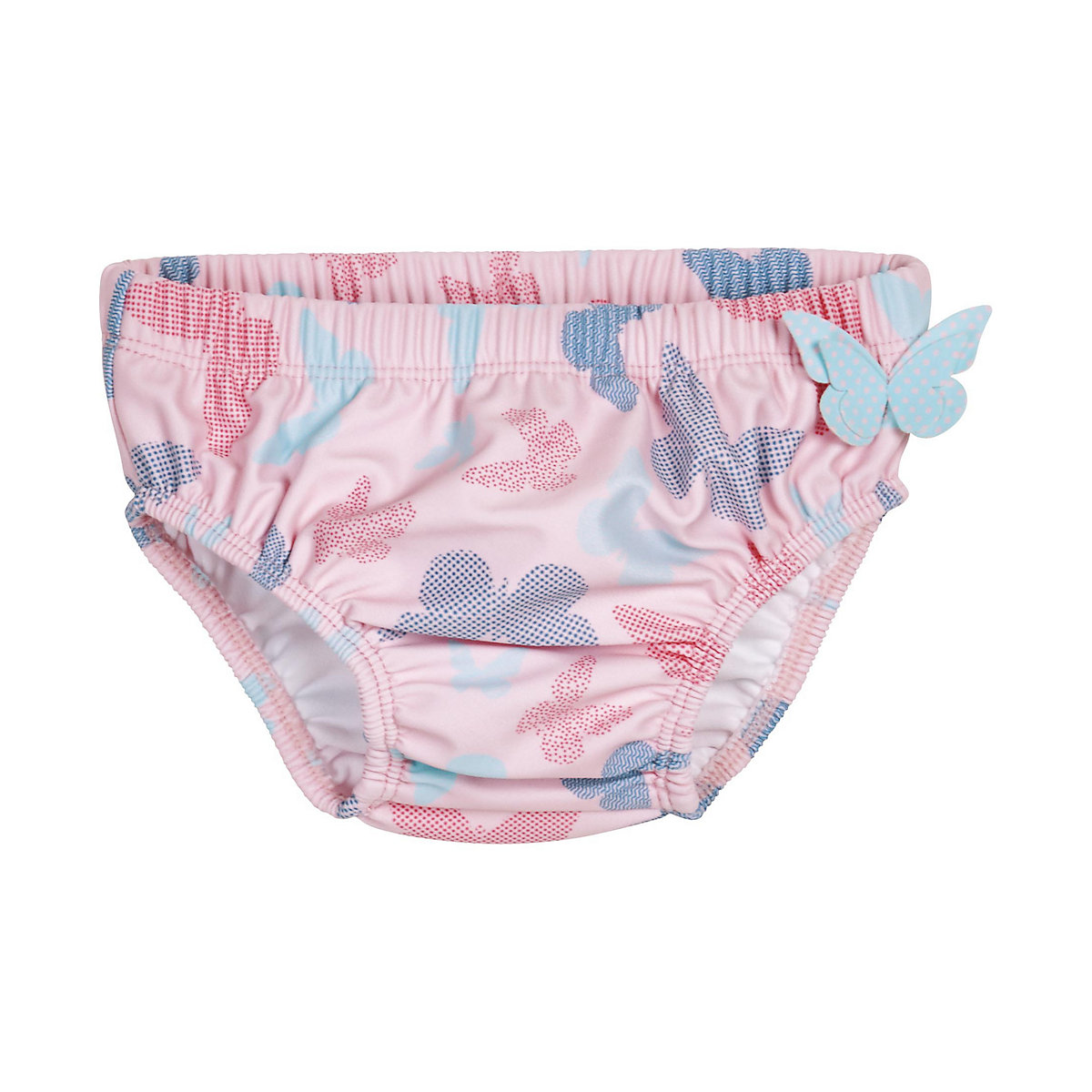 Playshoes UV-Schutz Windelhose Schmetterlinge Badehosen für Mädchen rosa