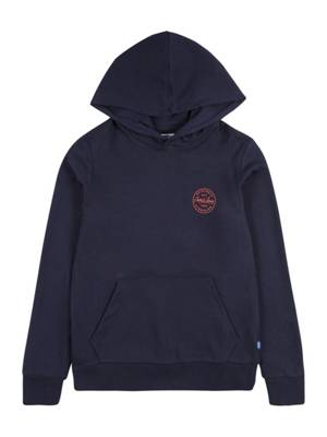 JACK & JONES JUNIOR Sweatshirt Shark für Jungen blau/orange