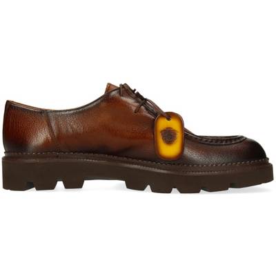 MELVIN &amp; HAMILTON Pierce 10 Derby Schuhe Business-Schnürschuhe braun