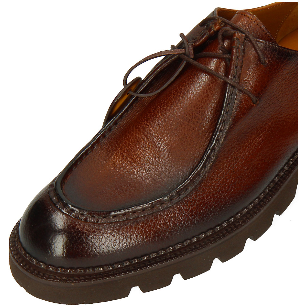 MELVIN &amp; HAMILTON Pierce 10 Derby Schuhe Business-Schnürschuhe braun