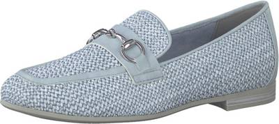 MARCO TOZZI Slipper Klassische Slipper hellblau