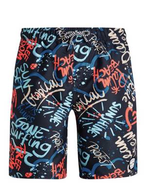 PROTEST PRTBART JR Beachshorts Badeshorts für Jungen grau