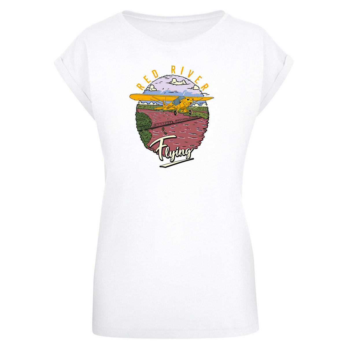 F4NT4STIC Red River Flying T-Shirts weiß F4NT4STIC Red River Flying T-Shirts weiß