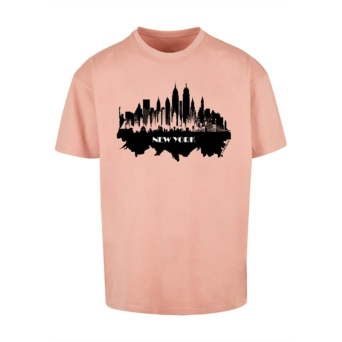 F4NT4STIC Cities Collection New York skyline T-Shirts beige